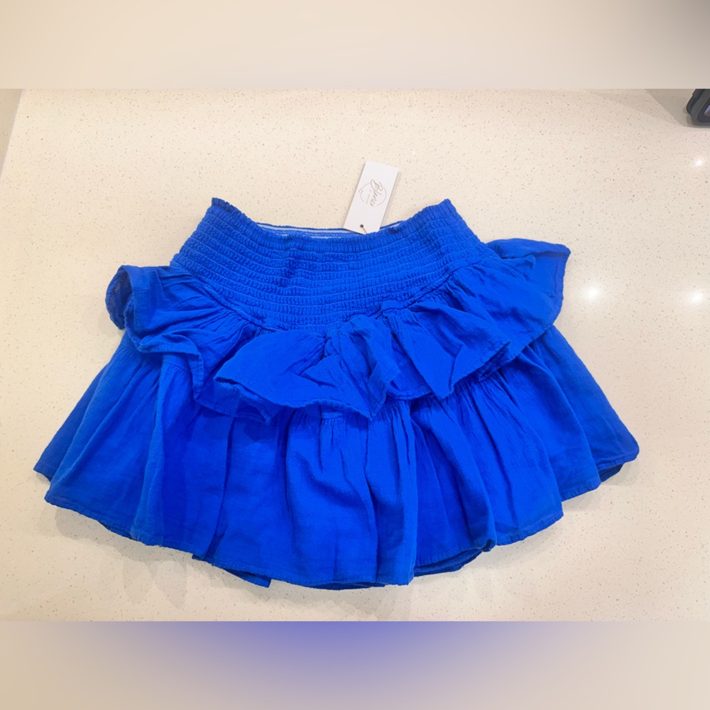Chic Royal Blue Mini Skirt for Women